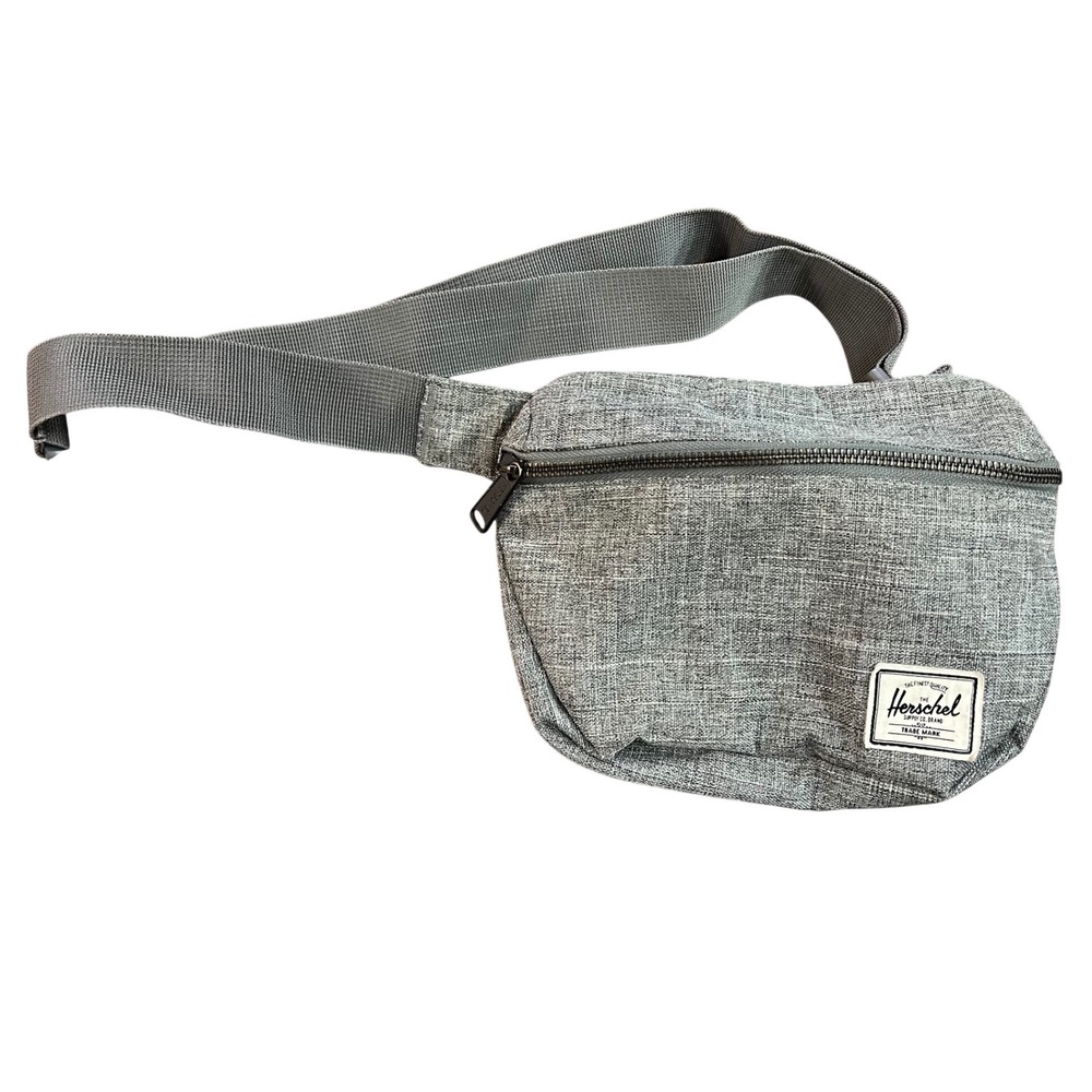 Herschel Supply Co Fanny Pack‎ Belt Bag Gray Travel Crossbody Adjustable Strap